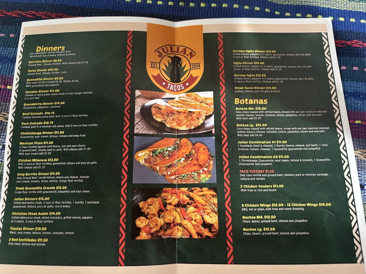 Julian's tacos